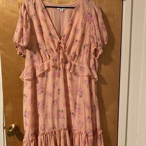love shack fancy Sz 20w Floral Dress